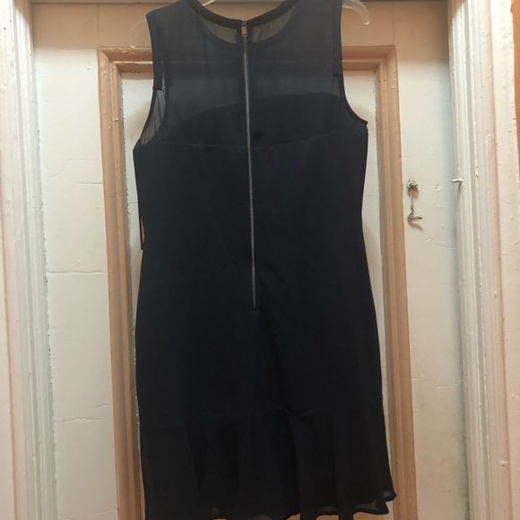 Andrew Marc navy blue dress - Picture 3 of 6